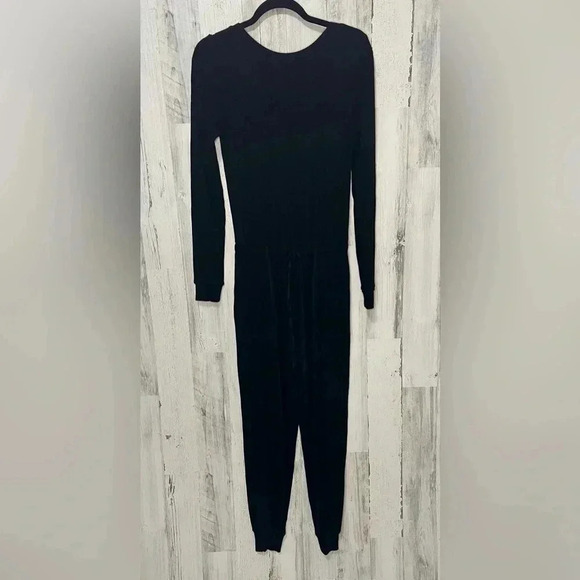 The Range‎ DIVISION RIB SCOOP BACK JUMPSUIT BLACK X SMALL - Picture 4 of 12